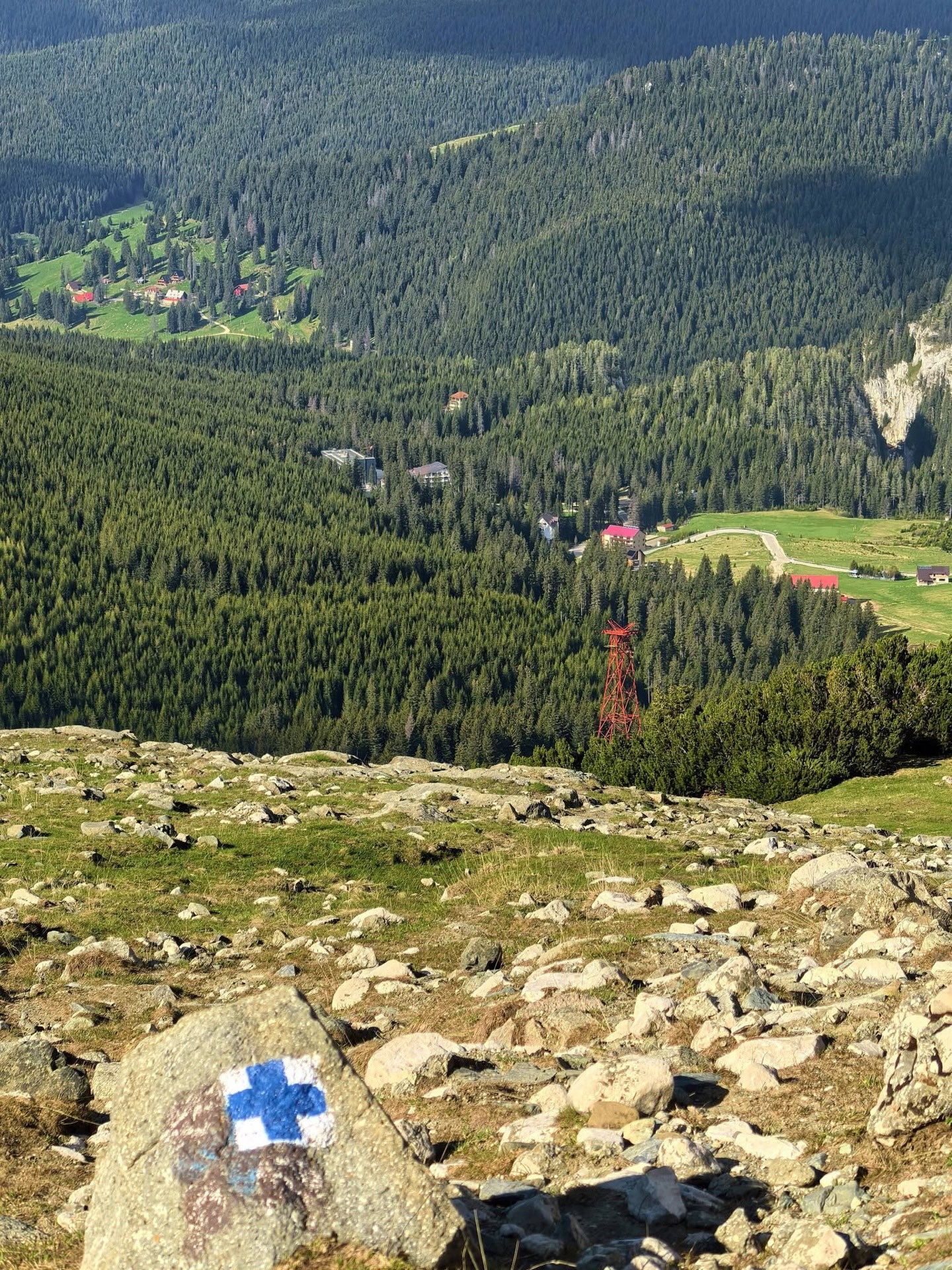 The Bucegi Mountains around the Padina–Peștera base