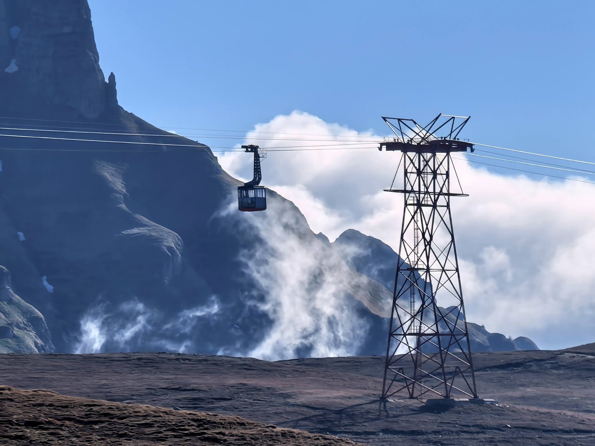 The cable car